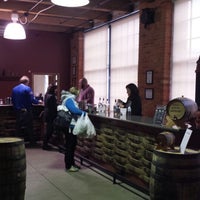 Photo taken at Black Button Distilling by Patty S. on 3/8/2014