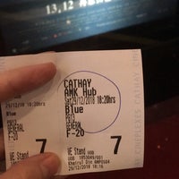 Photo taken at Cathay Cineplexes by Ke Xin L. on 12/29/2018