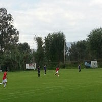 Photo taken at Zague Soccer by Monserrat R. on 10/6/2012