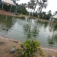 Photo taken at Budaiya  Garden by Bushra R. on 12/26/2012