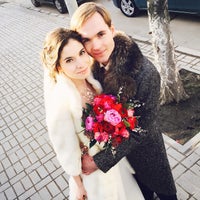 Photo taken at ЗАГС Пролетарского района by Nadia S. on 2/14/2015