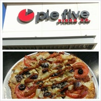 Photo taken at Pie Five Pizza Co. by Damond N. on 10/29/2012