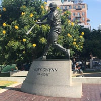 Photo taken at Tony Gwynn Statue by Peggy G. on 8/27/2018