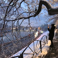 Photo taken at Крутицкая набережная by Pavel E. on 1/11/2020