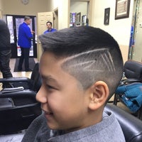 Photo taken at Benny&amp;#39;s Barbershop by Otto C. on 12/30/2017