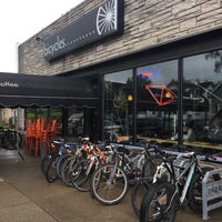 Photo taken at Angry Catfish Bicycles and Coffee by Nik P. on 5/21/2017