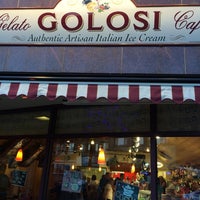 Photo taken at Golosi Gelato Cafe by Tom S. on 7/27/2014