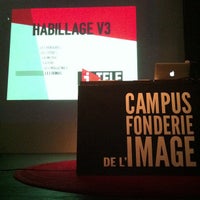 Photo taken at Campus de La Fonderie de l&amp;#39;Image by Nicolas on 11/28/2012