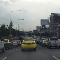 Photo taken at Kasetsart Intersection Overpass by ShowpowMay J. on 7/14/2018