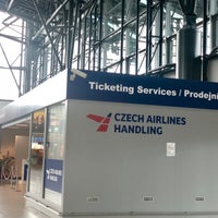 Photo taken at Czech Airlines check-in by Onion on 10/15/2018