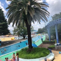 Photo taken at River Pool by かんなみ し. on 7/29/2018