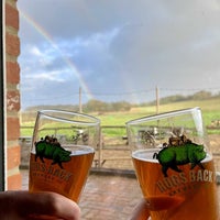 Photo taken at Hog&amp;#39;s Back Brewery by 𝐒hanie on 2/6/2022