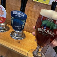 Photo taken at Hog&amp;#39;s Back Brewery by 𝐒hanie on 1/15/2023
