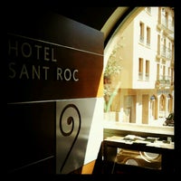 Photo taken at Hotel Sant Roc by Mauri R. on 10/7/2012