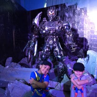 Photo taken at Transformers 30th Anniversary Exhibition SINGAPORE by Alisia E. on 12/9/2014
