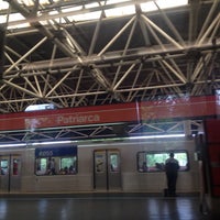 Photo taken at Estação Patriarca (Metrô) by Willians S. on 12/4/2016