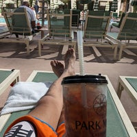 Photo taken at Park MGM Pool by Johnny B. on 9/3/2023