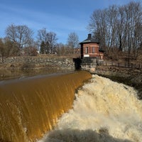 Photo taken at Vanhankaupunginkoski / Gammelstadsforsen by Zhanna T. on 3/28/2024