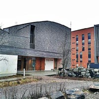 Photo taken at Viikin kirkko by Zhanna T. on 11/14/2012