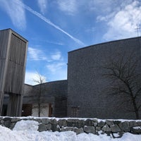 Photo taken at Viikin kirkko by Zhanna T. on 3/6/2019