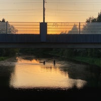 Photo taken at Radanvarren joen ylittävä kävelysilta by Zhanna T. on 6/18/2021