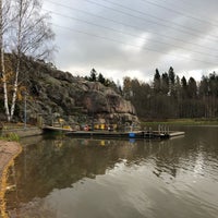 Photo taken at Pikkukosken talviuimala ja sauna by Zhanna T. on 11/4/2018