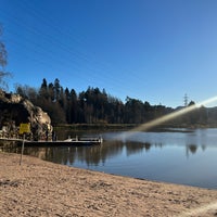 Photo taken at Pikkukosken uimaranta by Zhanna T. on 11/13/2022