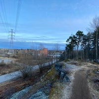 Photo taken at Koskelan ja Veräjämäen metsä by Zhanna T. on 3/28/2020