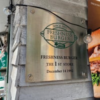 Photo taken at Freshness Burger by strollingfukuD on 9/2/2023
