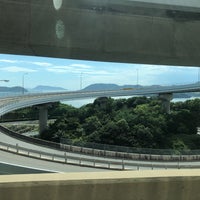 Photo taken at 与島橋 by strollingfukuD on 8/12/2020