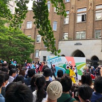 Photo taken at 工学部前広場 by strollingfukuD on 5/19/2019