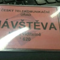 Photo taken at Český telekomunikační úřad by Radek P. on 3/20/2017