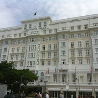 Foto tirada no(a) Belmond Copacabana Palace por Fresh U. em 1/9/2013