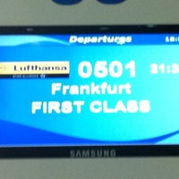 Photo taken at Check-in Lufthansa by Fresh on 1/14/2013