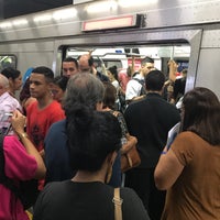 Photo taken at MetrôRio - Botafogo Station by Alexandra B. on 4/18/2018