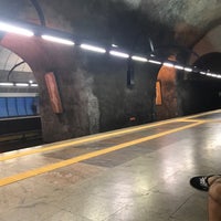 Photo taken at MetrôRio - Estação Cardeal Arcoverde by Alexandra B. on 8/16/2018