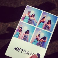 Photo taken at H&amp;amp;M Loves Music Tent at Coachella by Steph on 4/14/2013