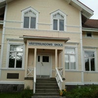 Photo taken at Västersundom Skola by Toni J. on 9/14/2012