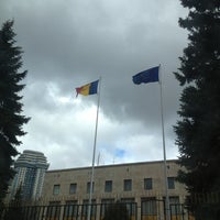 Photo taken at Romanian Embassy by Nick on 4/9/2015
