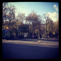 Photo taken at Остановка «Улица Бажова» by Anna O. on 9/20/2012