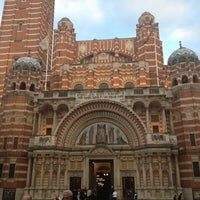 Photo taken at Westminster Cathedral Piazza by Emma W. on 6/13/2013