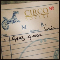 รูปภาพถ่ายที่ Circo Social โดย Lucía เมื่อ 4/20/2013