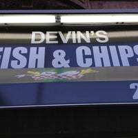 Photo taken at Devin&amp;#39;s Fish &amp;amp; Chips by Ronda F. on 6/1/2013