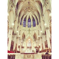 Photo taken at St. Patrick&amp;#39;s Cathedral by Meg Priley on 5/9/2013