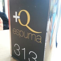 Photo taken at + q espuma by Alberto O. on 1/4/2013