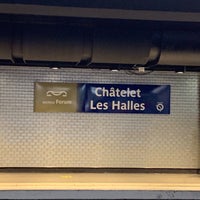 Photo taken at RER Châtelet – Les Halles [A,B,D] by Rastislav I. on 6/17/2019
