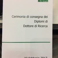 Photo taken at Facoltà di Economia by Simone H. on 2/23/2017