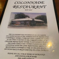 Photo taken at The Colonnade Restaurant by Charlene F. on 8/20/2022