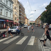Photo taken at Arbesovo náměstí (tram) by Yoonie K. on 6/26/2015