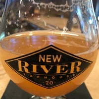 Photo taken at New River Taphouse by A. G. M. on 4/15/2019